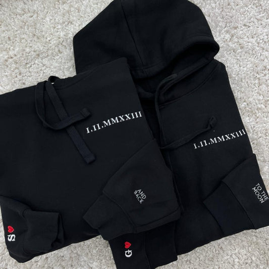 Roman numeral + Initials